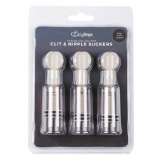 Easytoys Pompka-Nipple & Clit Suckers 3pcs