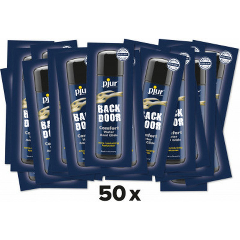 Pjur Żel-pjur Backdoor Comfort glide 2ml.-waterbased lubricant with hyaluronan - 50 sztuk