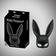 Power Escorts Maska - Bunny Mask Black