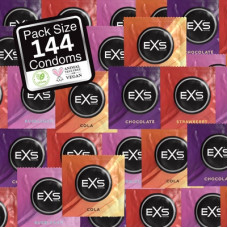 EXS Mixed Flavors - Condoms - 144 Pieces