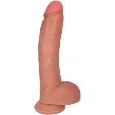 Curve Toys Dildo with Balls - 10 / 25,5 cm