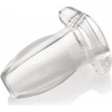 Xr Brands PeepHole - Transparent Hollow Anal Plug - Small