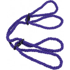 Doc Johnson Restrain - 6mm Hemp Wrist or Ankle Cuffs - Purple