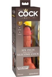 King Cock Elite KCE 6 Dual Density Cock Tan