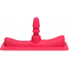 Xr Brands Seglu adapteris ar dildo - rozā/miesa