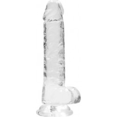 Realrock By Shots Realistiškas dildo su kamuoliukais - 7/18 cm