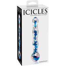 Icicles № 8 Прозрачный/Синий