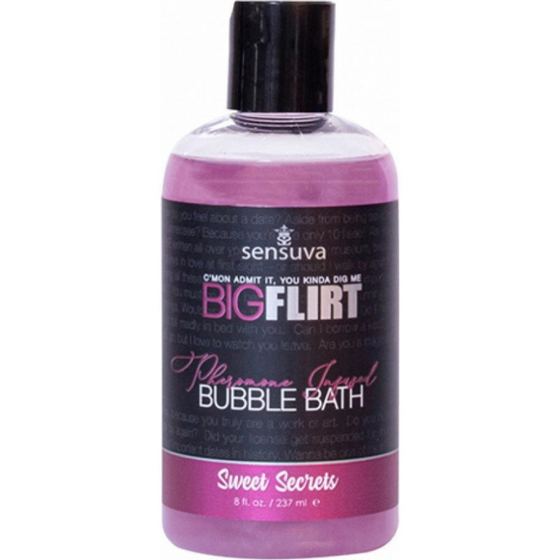 Sensuva - Big Flirt Pheromone Bubble Bath Sweet Secrets 237 ml