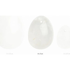 La Gemmes - Yoni Egg Clear Quartz M