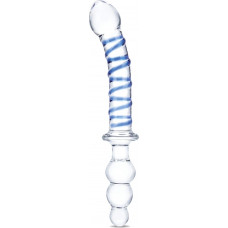 Glas - Twister divgalu dildo