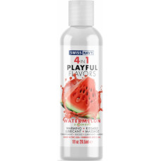 Swiss Navy 4 in 1 Lubricant with Watermelon Flavor - 1 fl oz / 30 ml