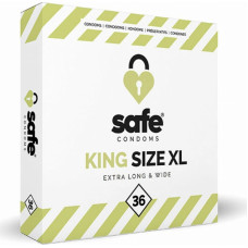 Safe - King Size XL Condoms 36 pcs