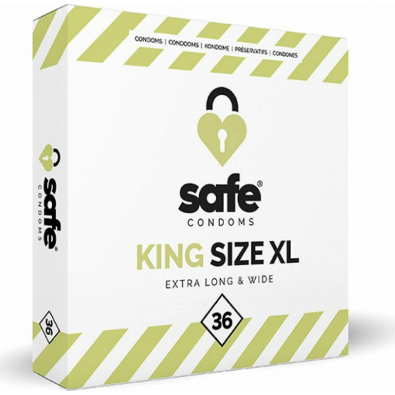 Safe - King Size XL prezervatīvi 36 gab