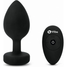 B-Vibe - Vibrējošs Jewel Plug XXL Black