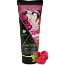 Shunga Kissable Massage Cream - Rasberry Feeling - 7 floz / 200 ml