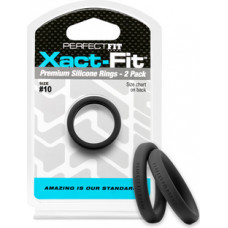 Perfectfitbrand #10 Xact-Fit - Cockring 2-Pack