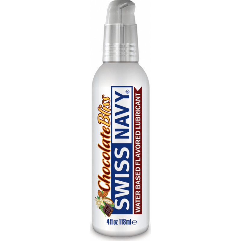 Swiss Navy Lubrikants ar Chocolate Bliss garšu - 4 fl oz / 118 ml