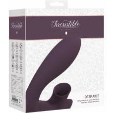 Irresistible By Shots Vēlams - saliekams gaisa impulsu vibrators