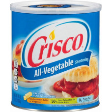 Crisco 12 pack visu dārzeņu saīsināšana — 48 unces / 1360 gr