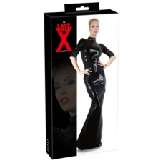 Late X Latex Dress black L