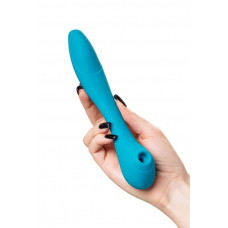 Toyfa Daudzfunkcionāls vibrators L'Eroina Cycla, silikons, zils, 20 cm