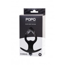 Toyfa POPO Pleasure anālais spraudnis Cordis M Vibro Black