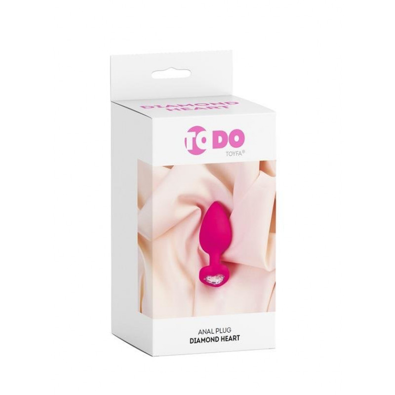 Toyfa Anal Plug Diamond Heart