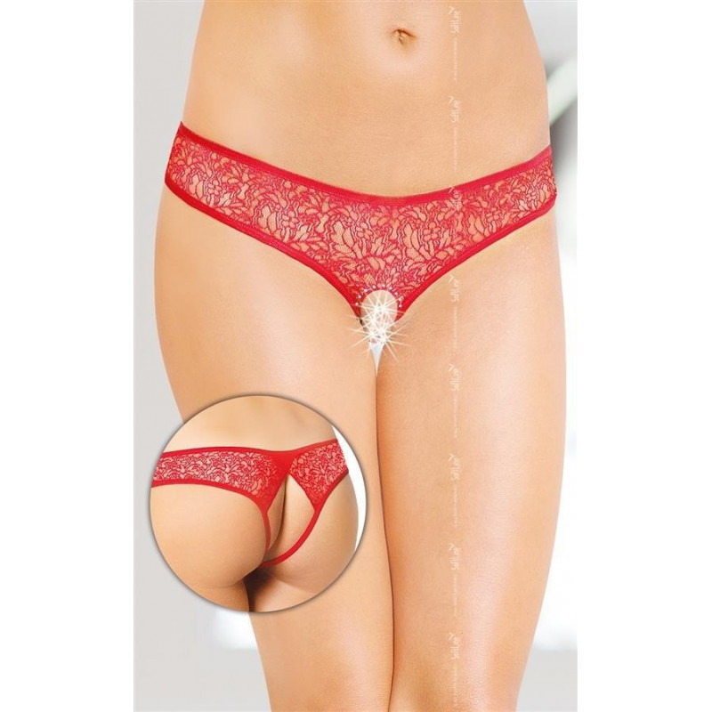 Softline G-String 2446 — sarkans (S/M)