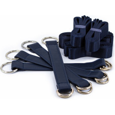 Ns Novelties Bondage Couture TieDown Straps / Blue