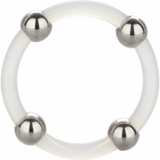 Calexotics Steel Beaded Silicone Ring L