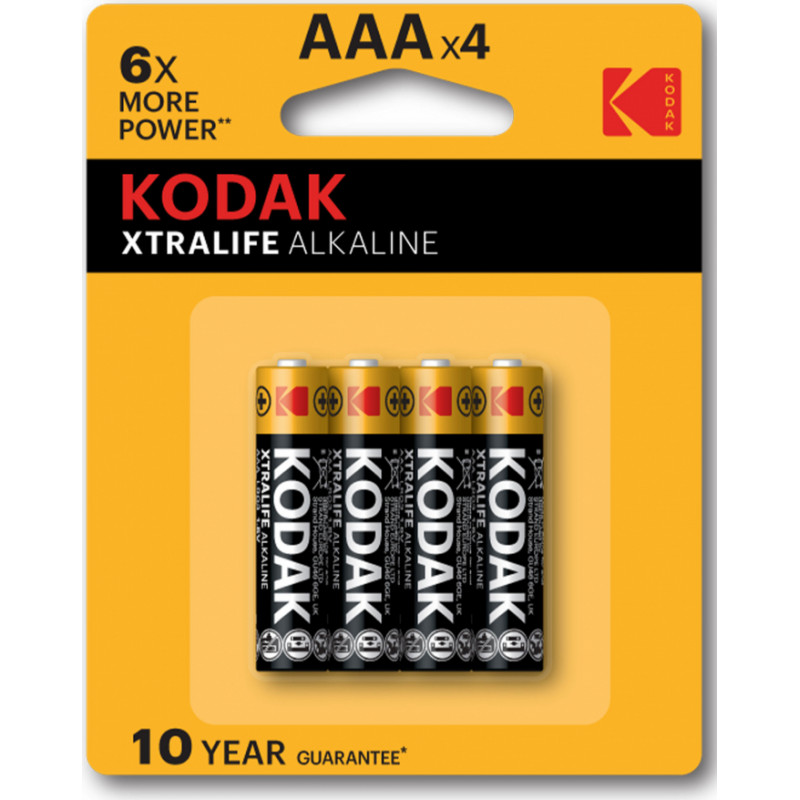 Kodak XTRALIFE Alk AAA 10x4 / Assortment