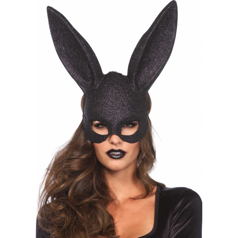 Leg Avenue Glitter Masquerade Rabbit Mask