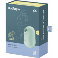 Satisfyer Pro to Go 2 – Double Air Pulse Vibrator – Mint