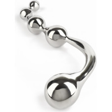 Mr. Steel Twisted Desire Bulb Wand / Silver