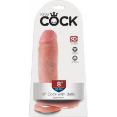 King Cock 8 collu Cock Balls Fl