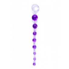 Boss Of Toys Plug/kulki-Jelly Anal 10 Beads Purple