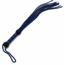 Kiotos Leather Leather Whip Nine Tails Black & Blue