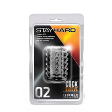 Blush STAY HARD COCK SLEEVE 02 CLEAR