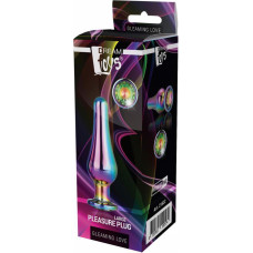 Dream Toys GLEAMING LOVE COLOURED PLEASURE PLUG L