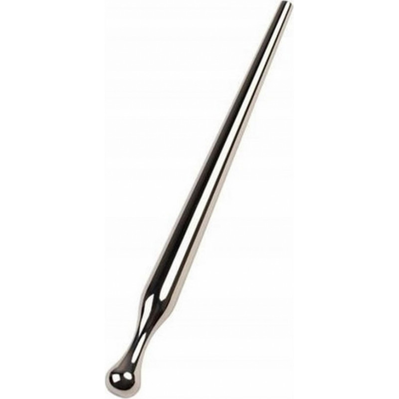 Metal By Toyfa Silver urethral plug TOYFA Metal, length 8,5 cm, diameter 0,3-0,8 cm, weight 30 gr