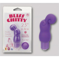 NMC xBLISS CHITTY, MINI VIBRATOR, 10 FUNKTIONEN, WASSERFEST, SILIKON, LILA, 6,4CM