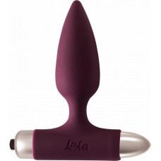 Lola Toys Vibrating Anal Plug Spice it up New Edition Glory Wine red