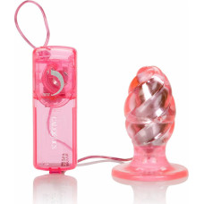 Toyjoy Plug/vibr-TUSH TRAINER VIBRATING PINK