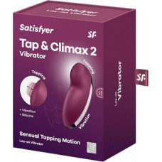 Satisfyer Tap & Climax 2 red