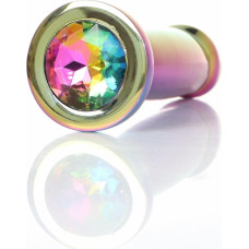 B - Series Heavyfun Plug-Jewellery Multicolour Penis PLUG- Clear M