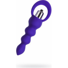 Todo By Toyfa Anal plug Twisty, silicone, purple, 14 cm, O 3.2 cm