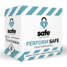 Safe - Condoms Perform Safe Performance (5 pcs)