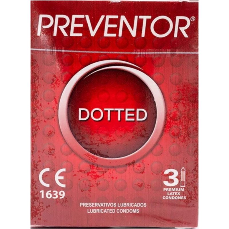 Love Match Dotted 3 Premium Latex Condoms