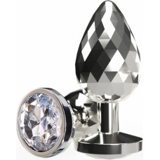 Toyjoy Disco Diamond Plug Medium / Silver