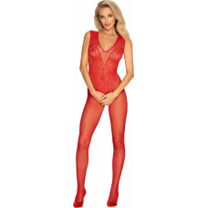 Obsessive - Bodystocking N112 Red XL/XXL